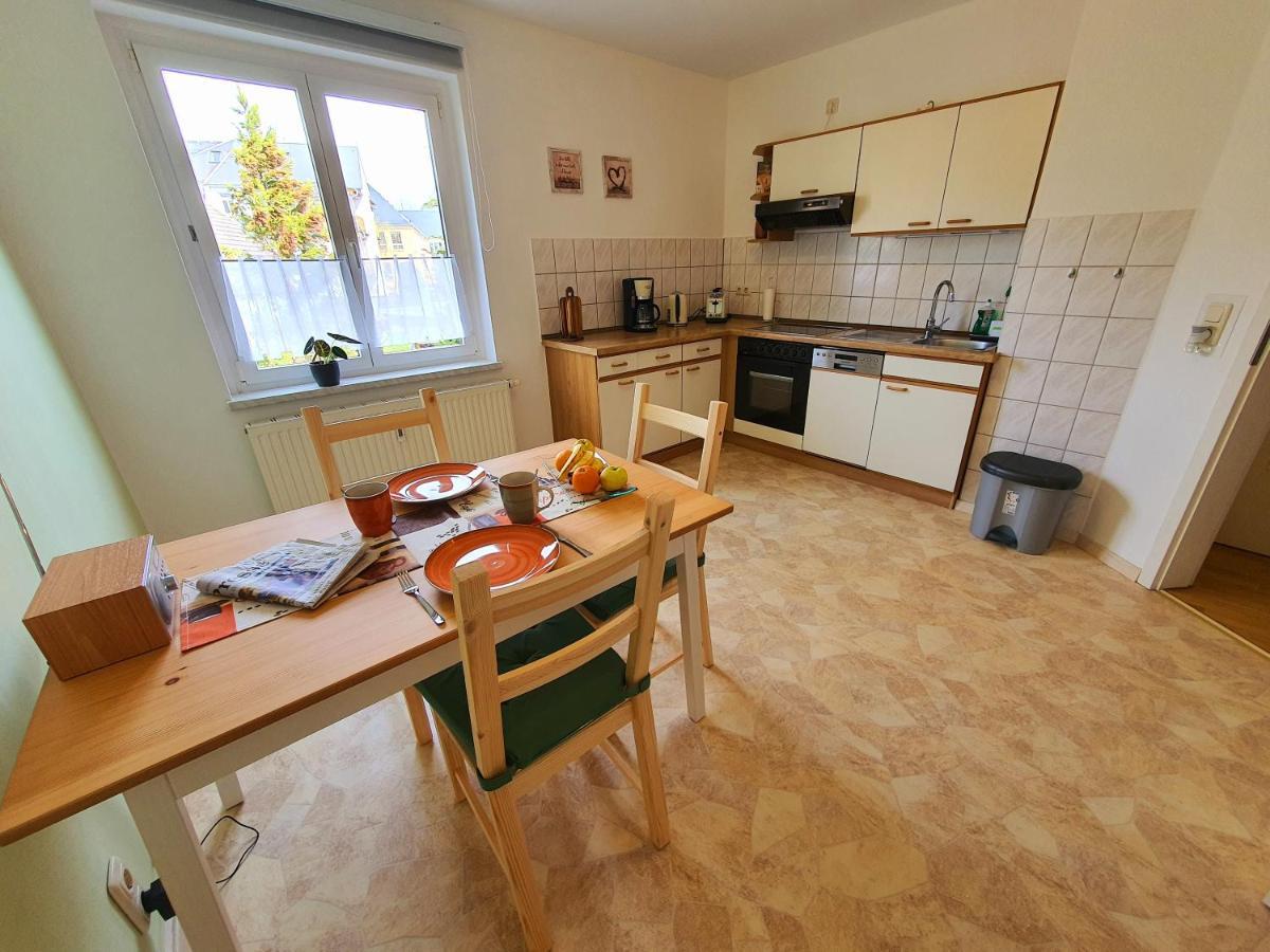 Ferienwohnung Reichenbrand Mit Stellplatz Chemnitz Zewnętrze zdjęcie